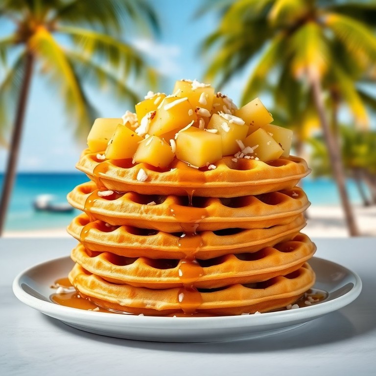 Hawaiian Waffle