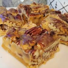 Boozy Pecan Caramel Upside Down Square