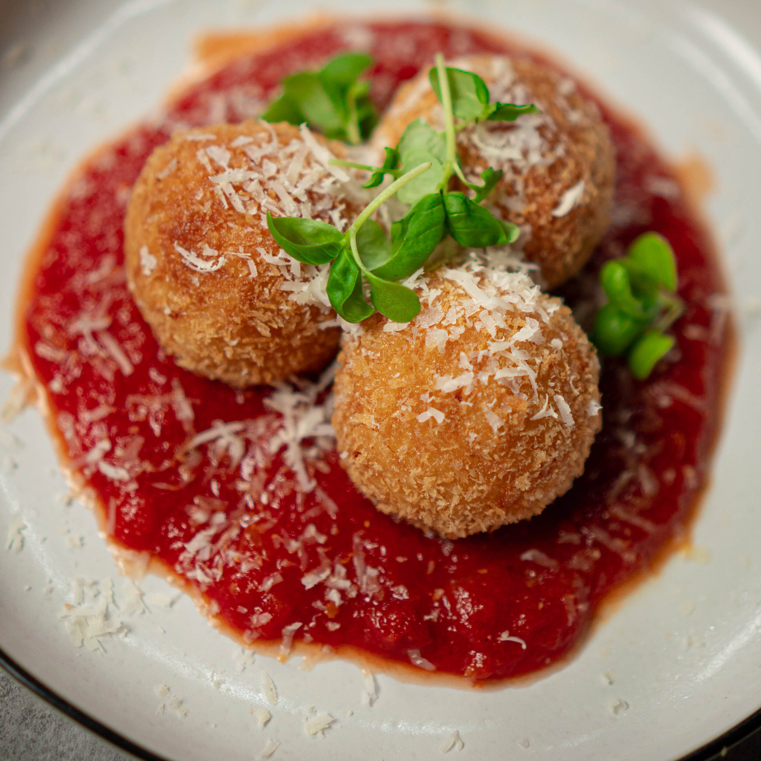 Arancini w/ Marinara Dipping sauce