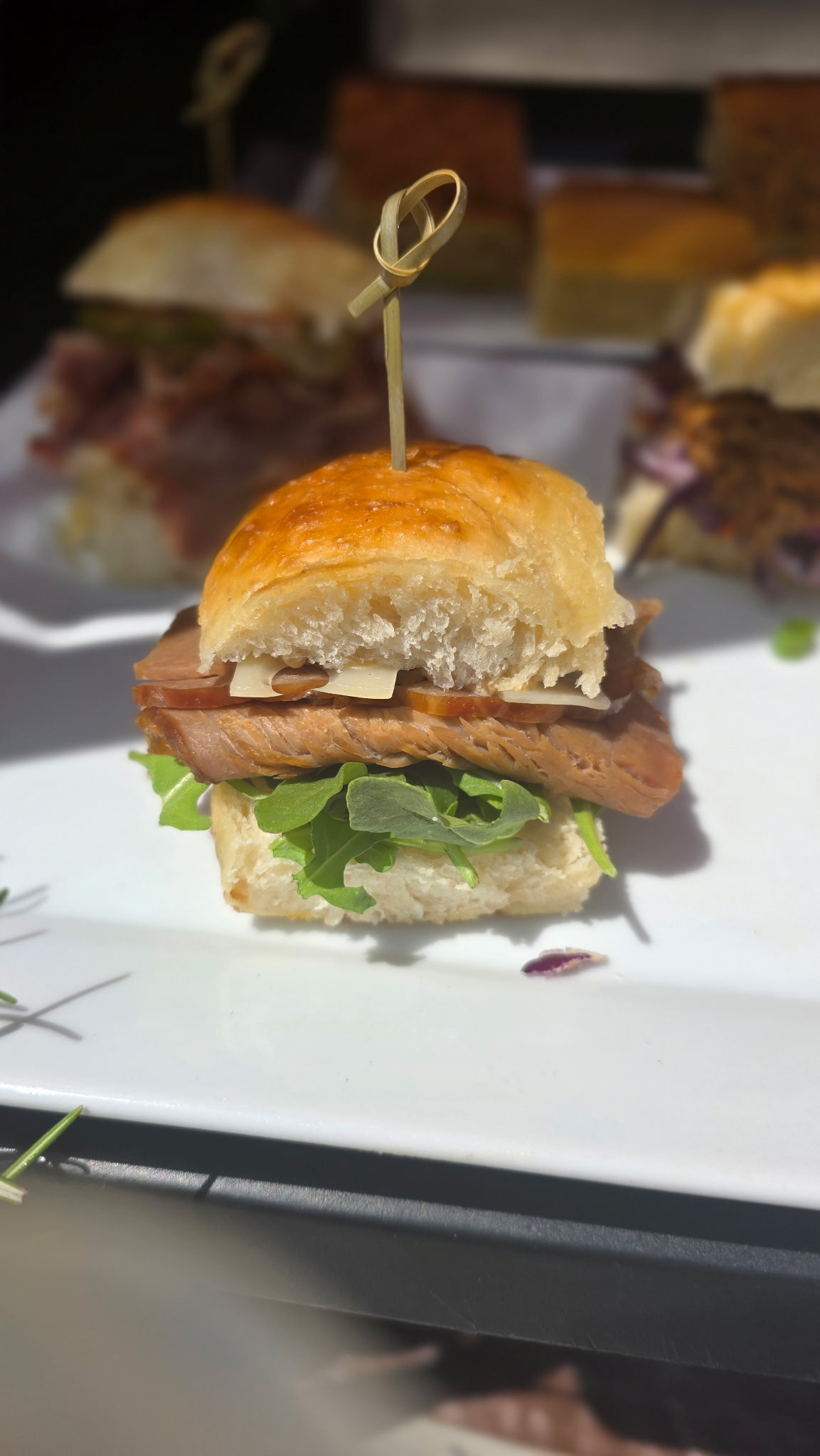 MC's F-Bomb Ham and Swiss Slider