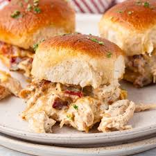 Chicken Bacon Ranch Slider