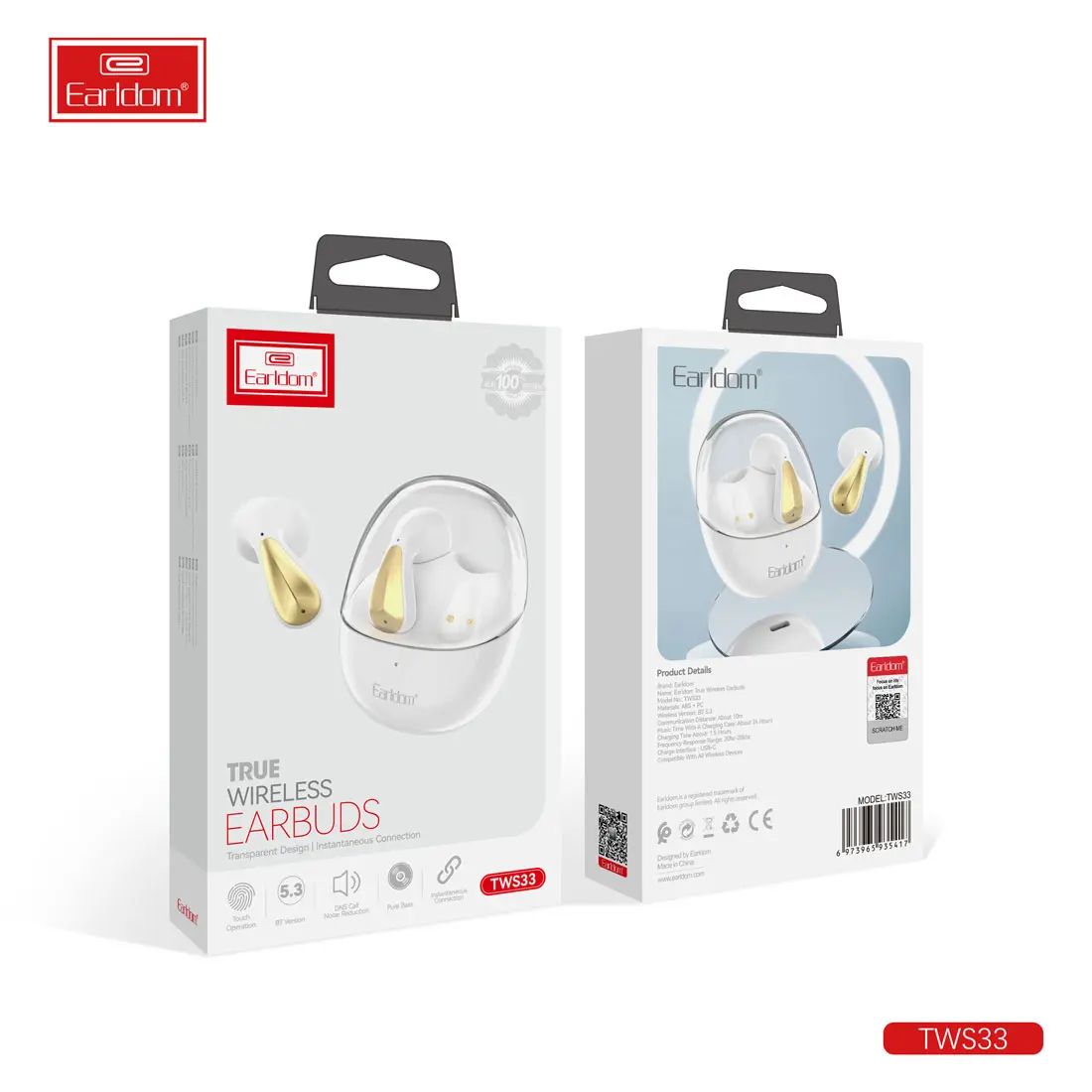 Earldom TWS33 Wireless Earphones 