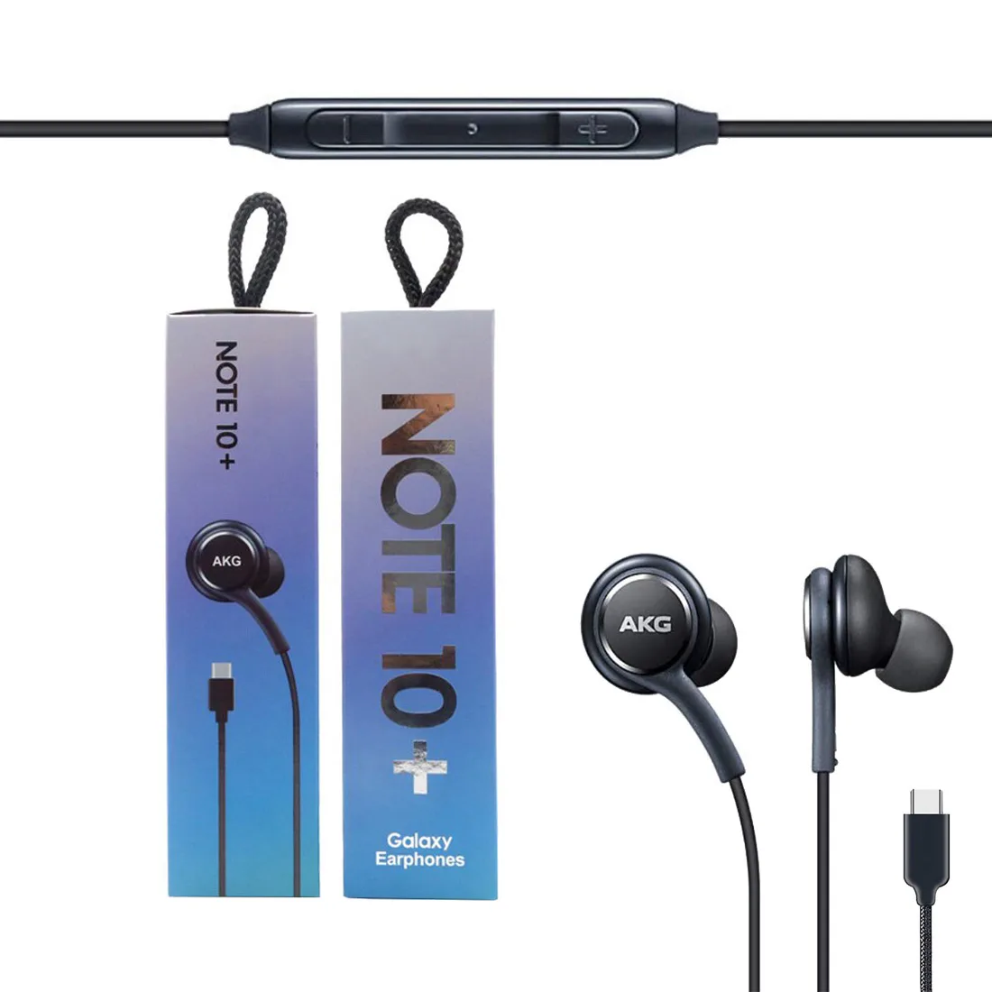 Samsung Type-C AKG Series Earphones – Black (V2) $9.00