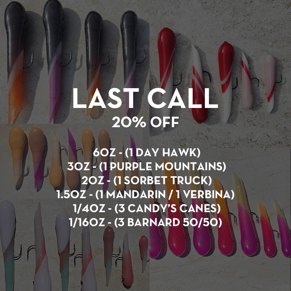 LAST CALL - Day Hawk / Purple Mountains / Sorbet Truck / Pen Pals / Candy's Canes / Barnard 50/50
