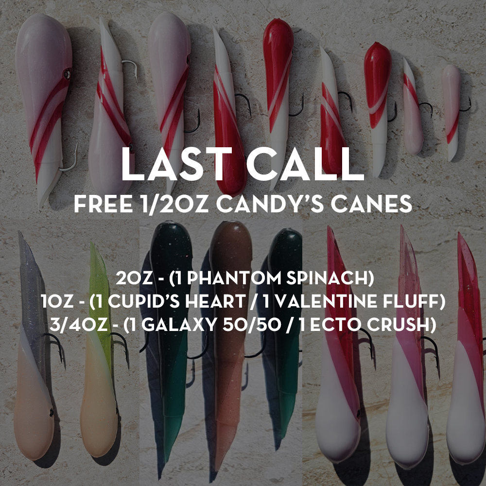 LAST CALL - Phantom Spinach / Cupid's Heart / Valentine Fluff / Galaxy 50/50 / Ecto Crush