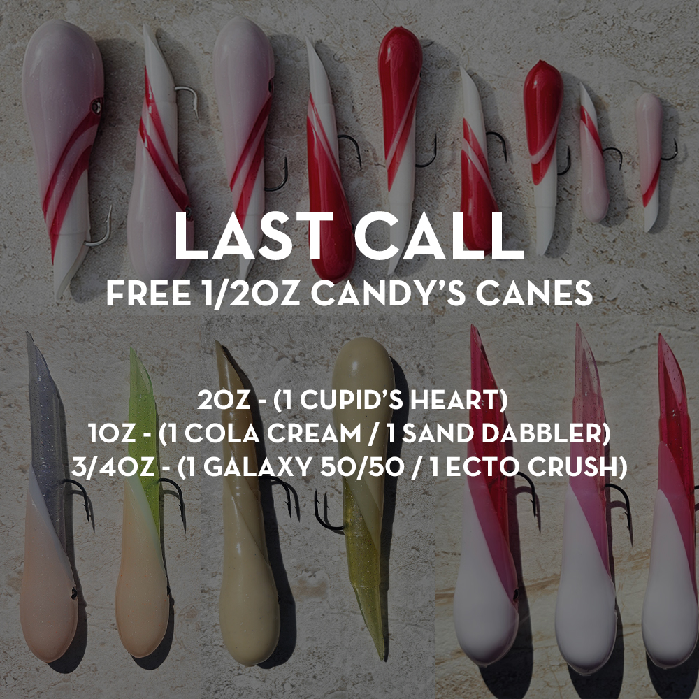 LAST CALL - Cupid's Heart / Cola Cream / Sand Dabbler / Galaxy 50/50 / Ecto Crush