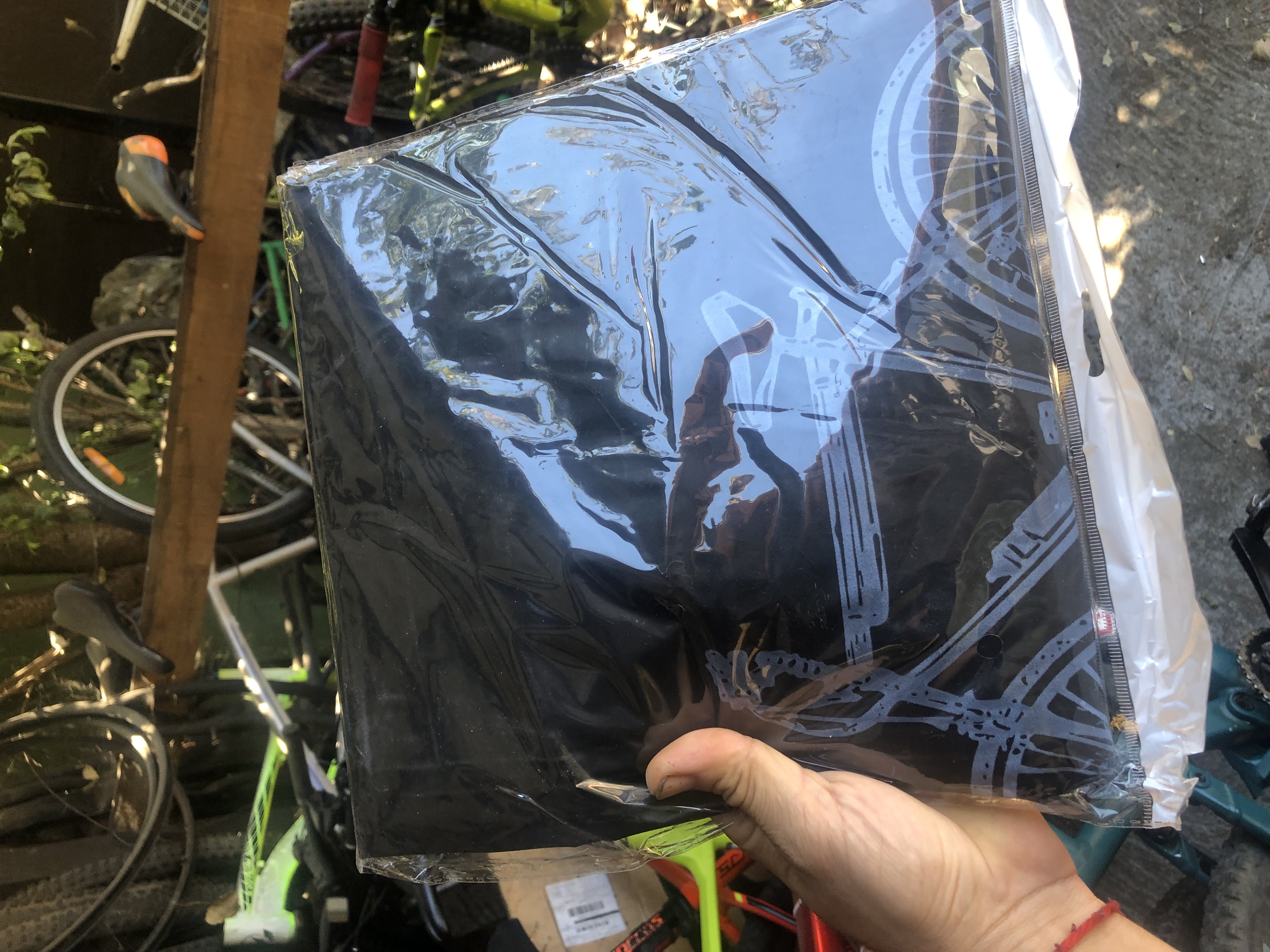 Carpa para guardar bicicletas 