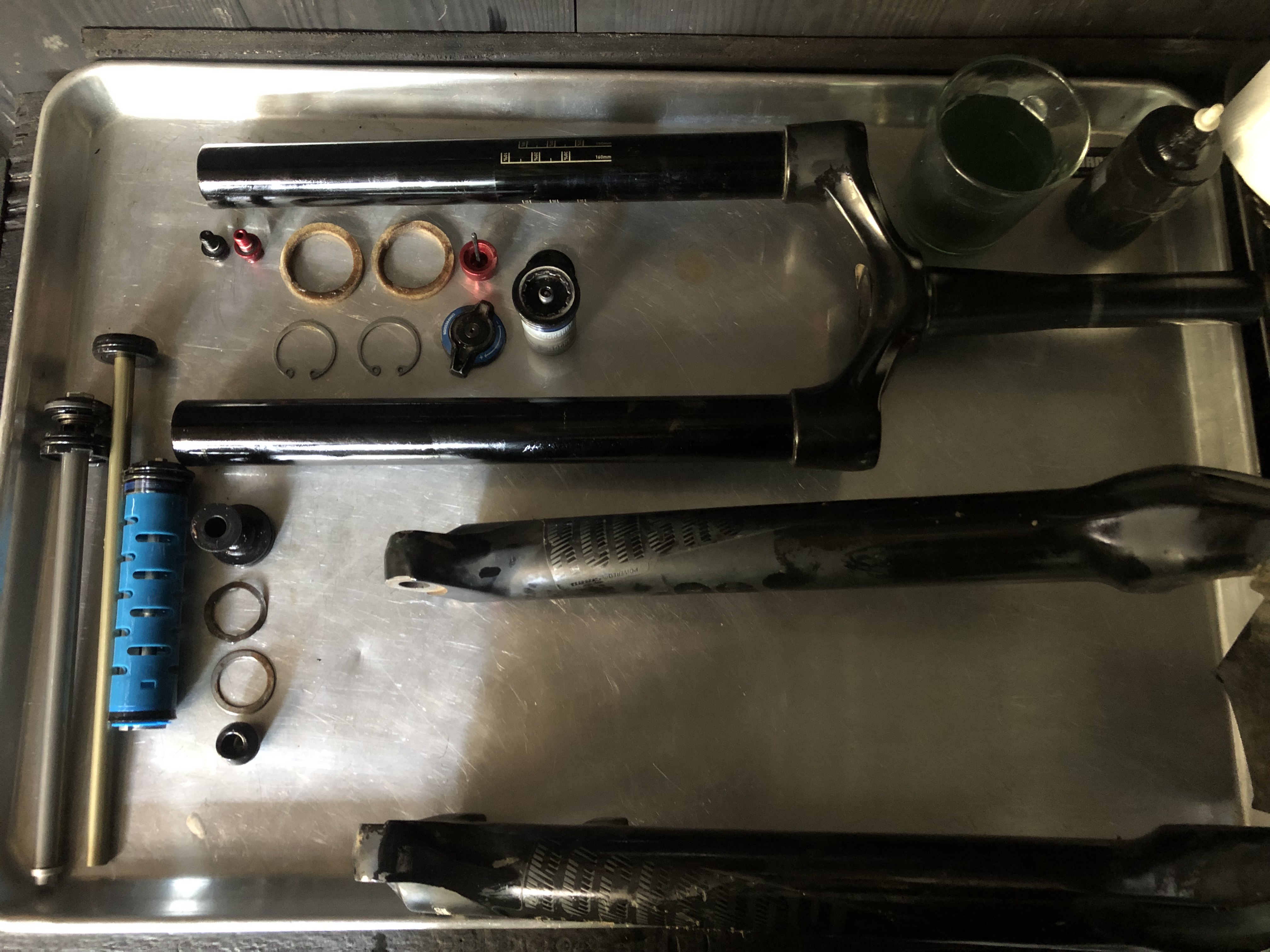 Horquilla servicio full rebuild (200h)