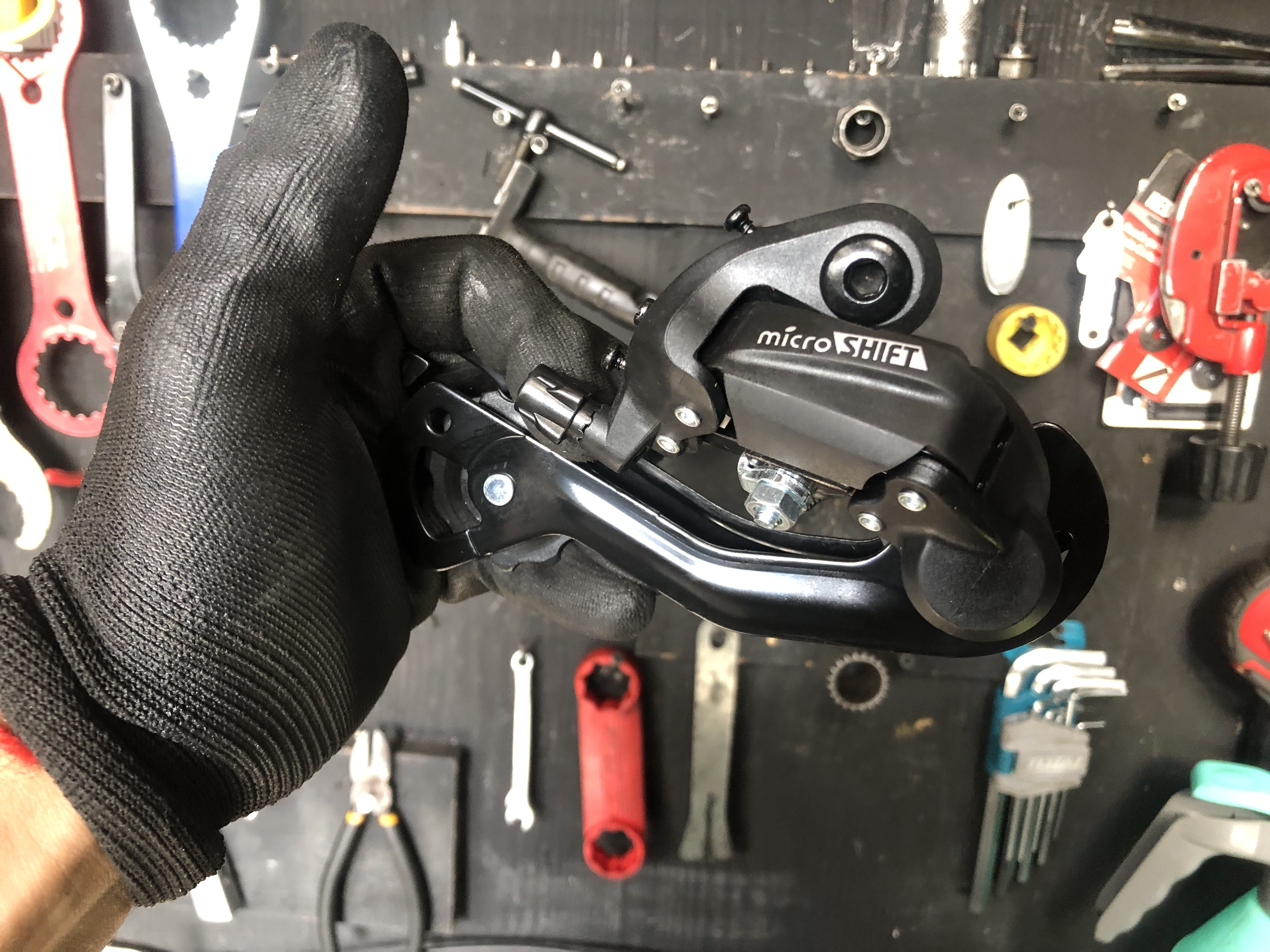 Pata de cambio microshift 6/7 (hasta 8v) 