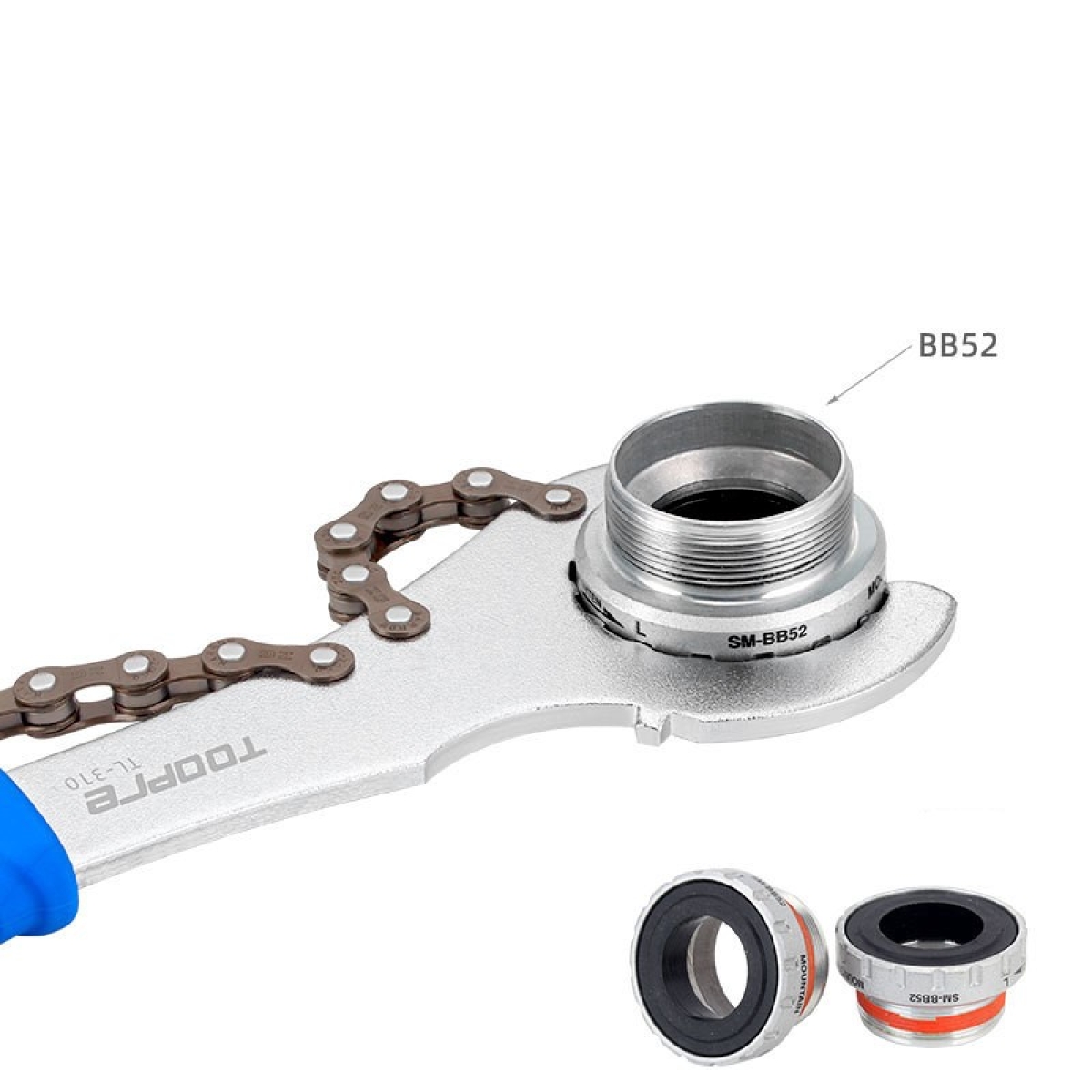 Extractor de motor y llave de cadena 