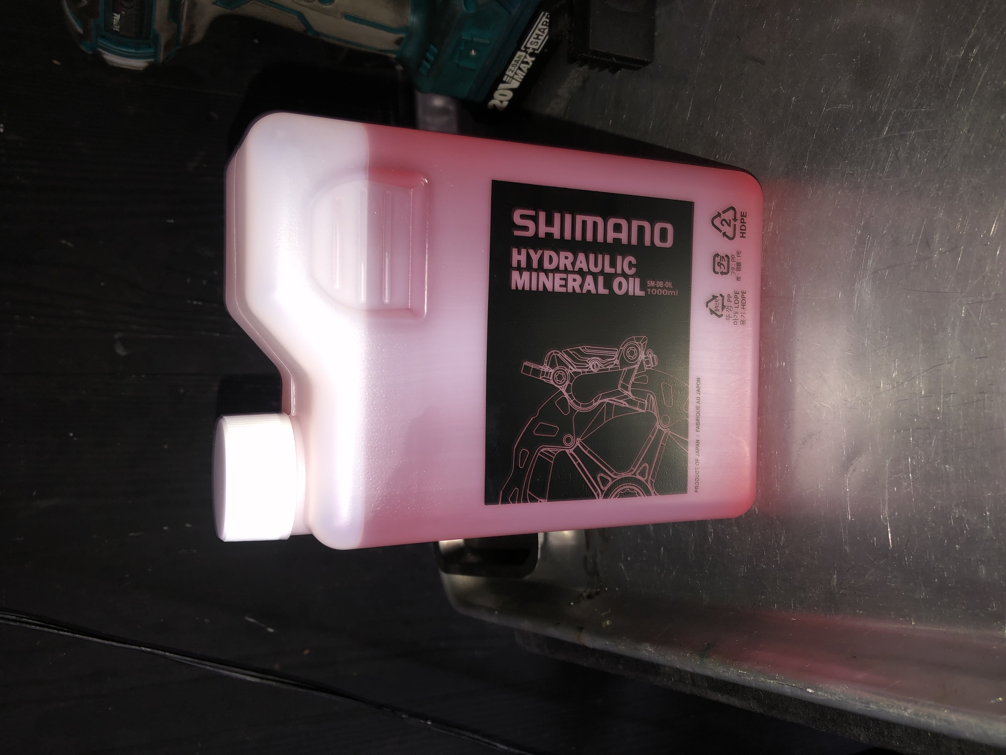 Aceite mineral shimano 1 litro