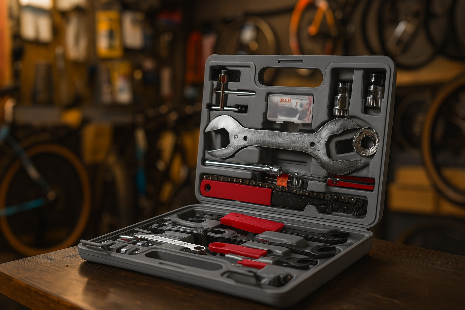 Kit de Herramientas para Bicicleta - 44 Piezas