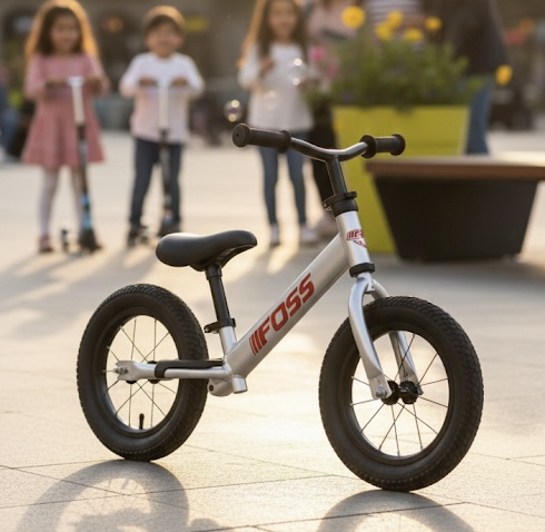 Bicicleta foss SILVER aro 12 unisex 