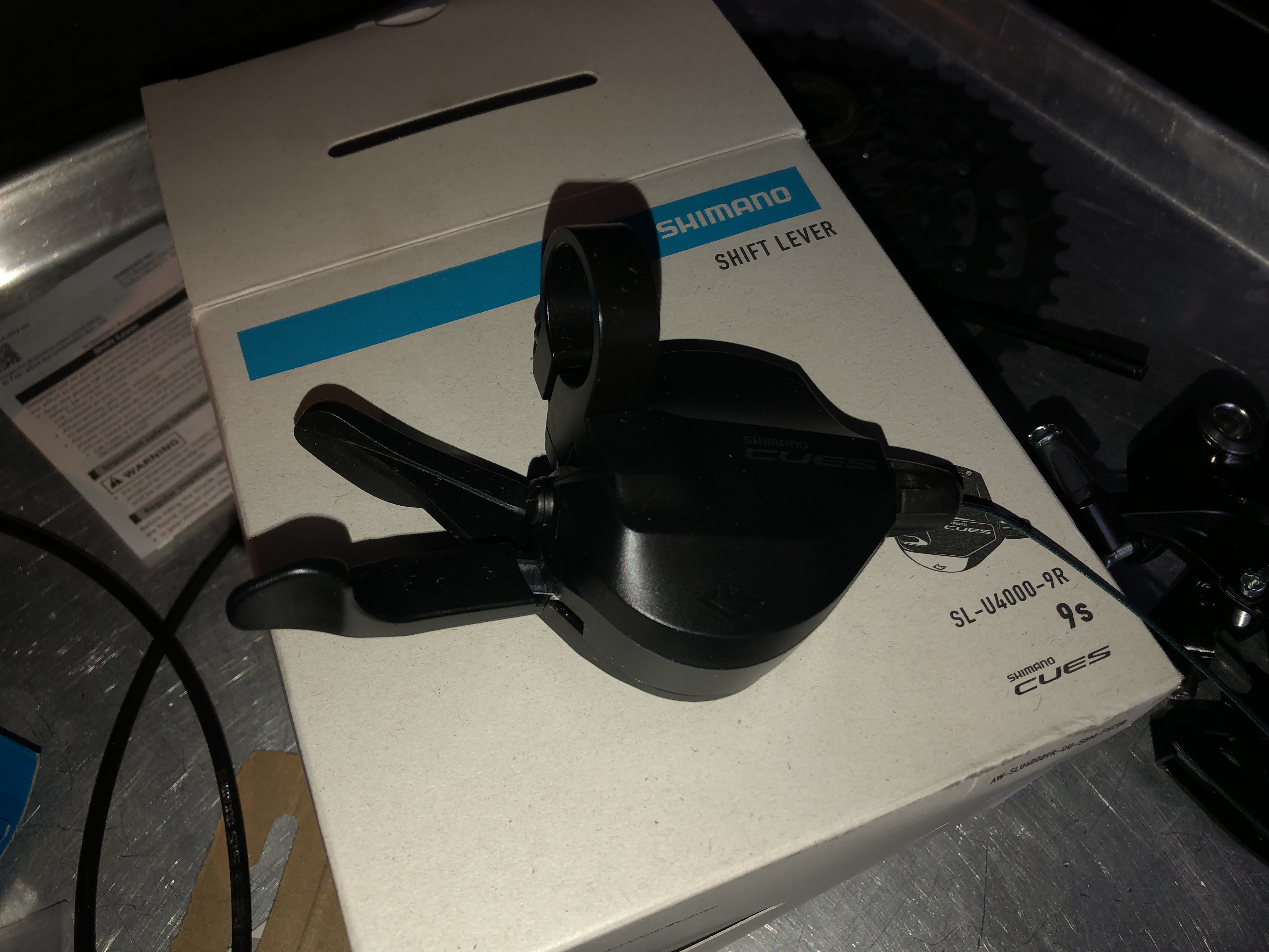Kit completo Shimano Cues 1x9 