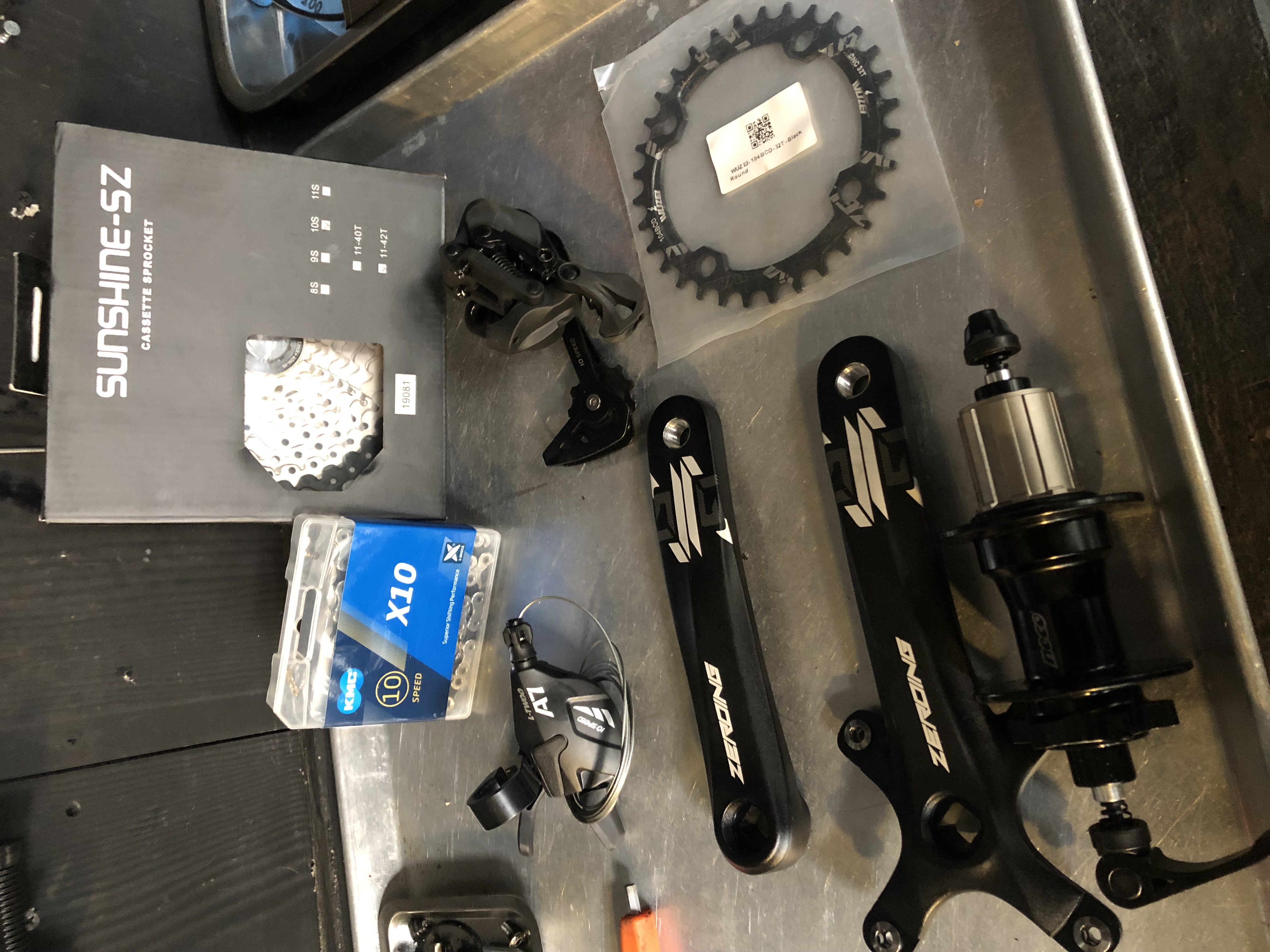 Kit completo monoplato Ltwoo 1x10