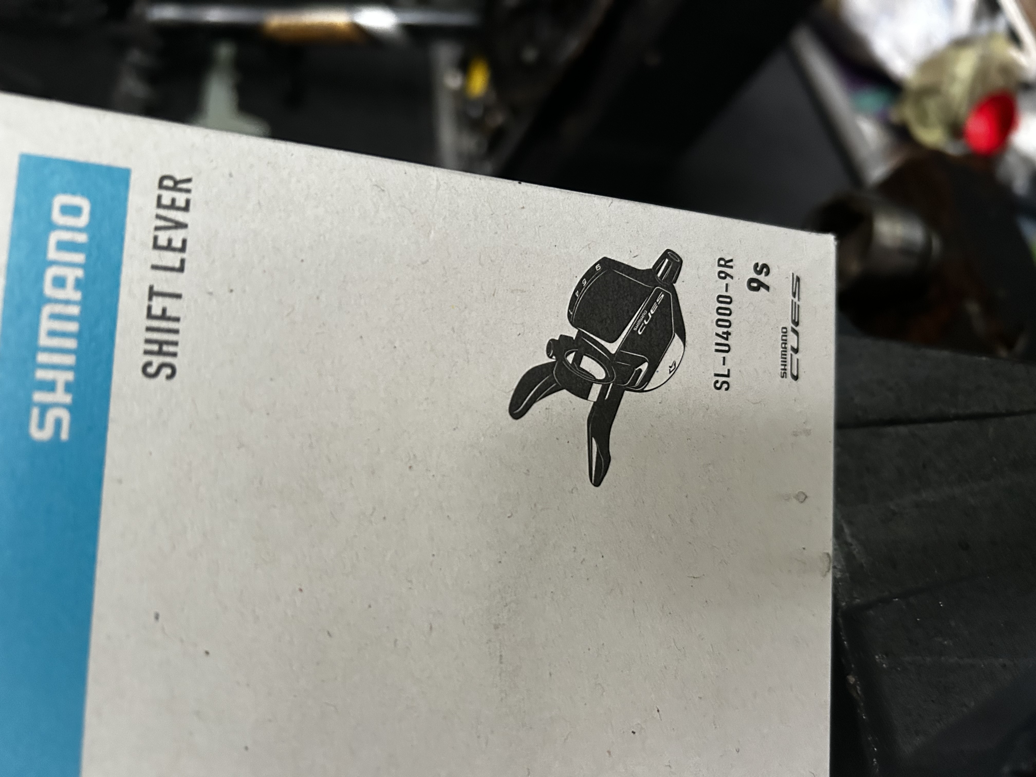 Shifter shimano cues 9v u4000