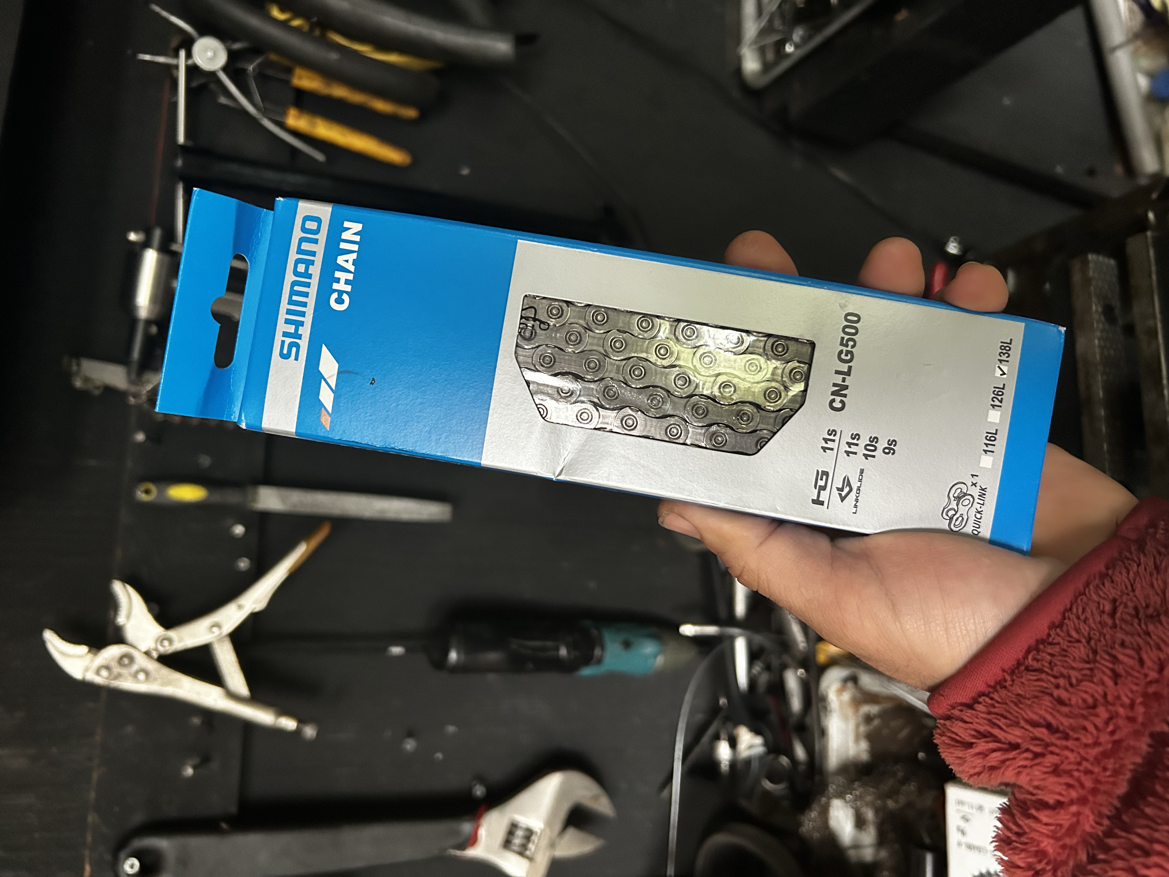 Cadena shimano Linkglide 9/10/11 v