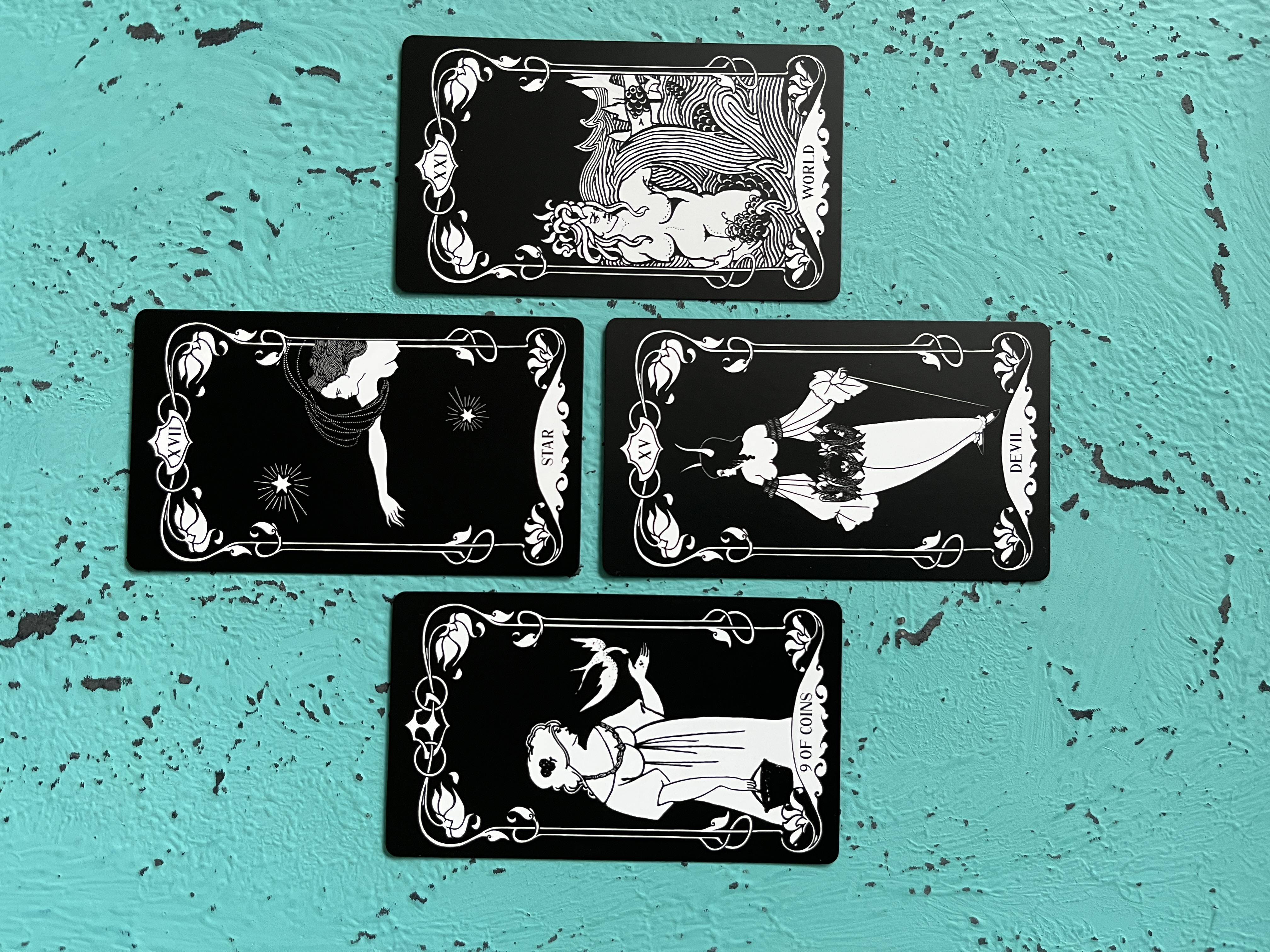 The Decadent Tarot- Black & White Edition