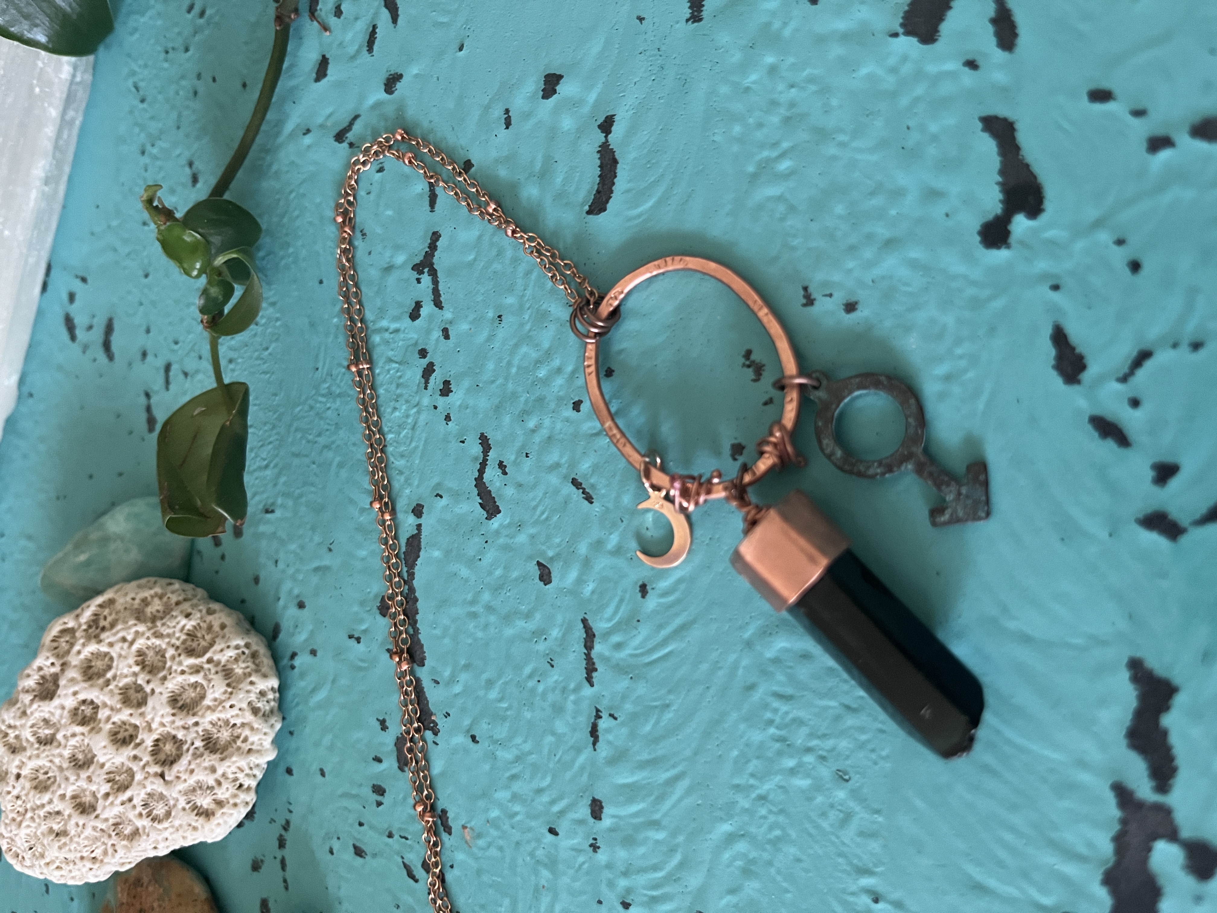 The Verdigris Key Talisman