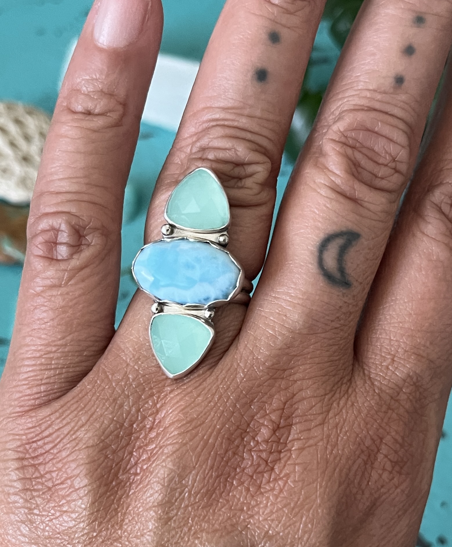 Whisper of the Tides Ring, sz 7