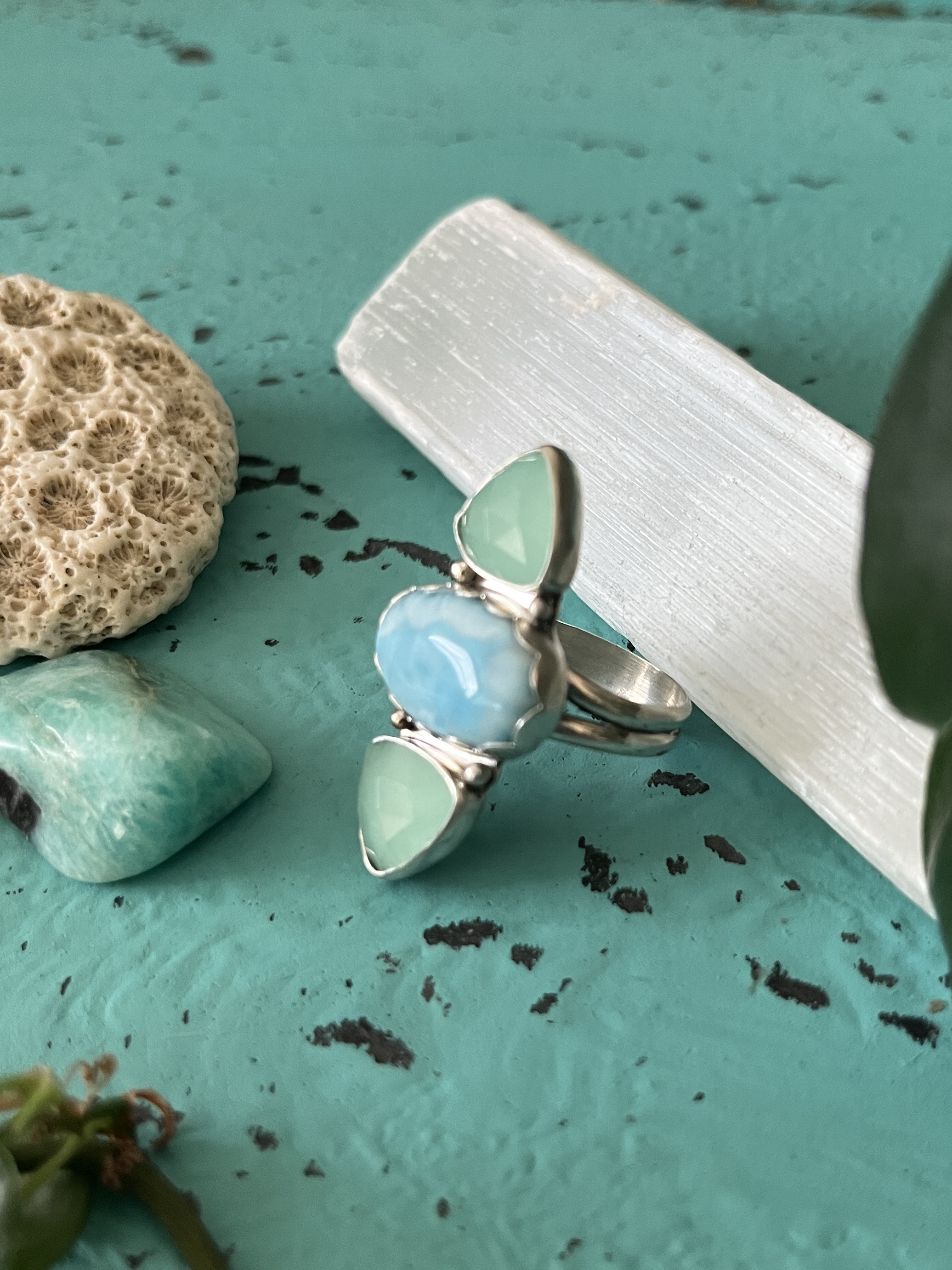 Whisper of the Tides Ring, sz 7