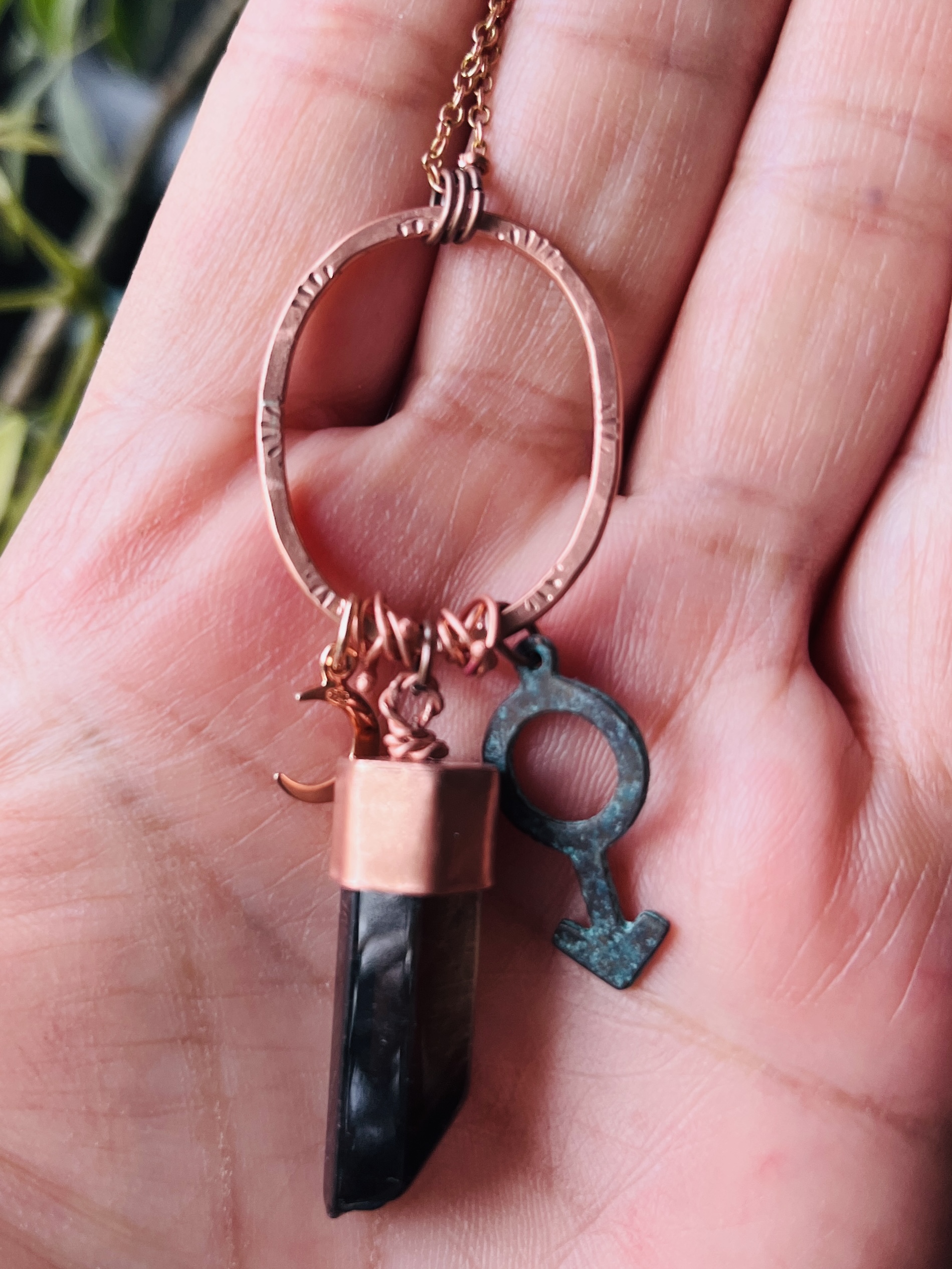 The Verdigris Key Talisman