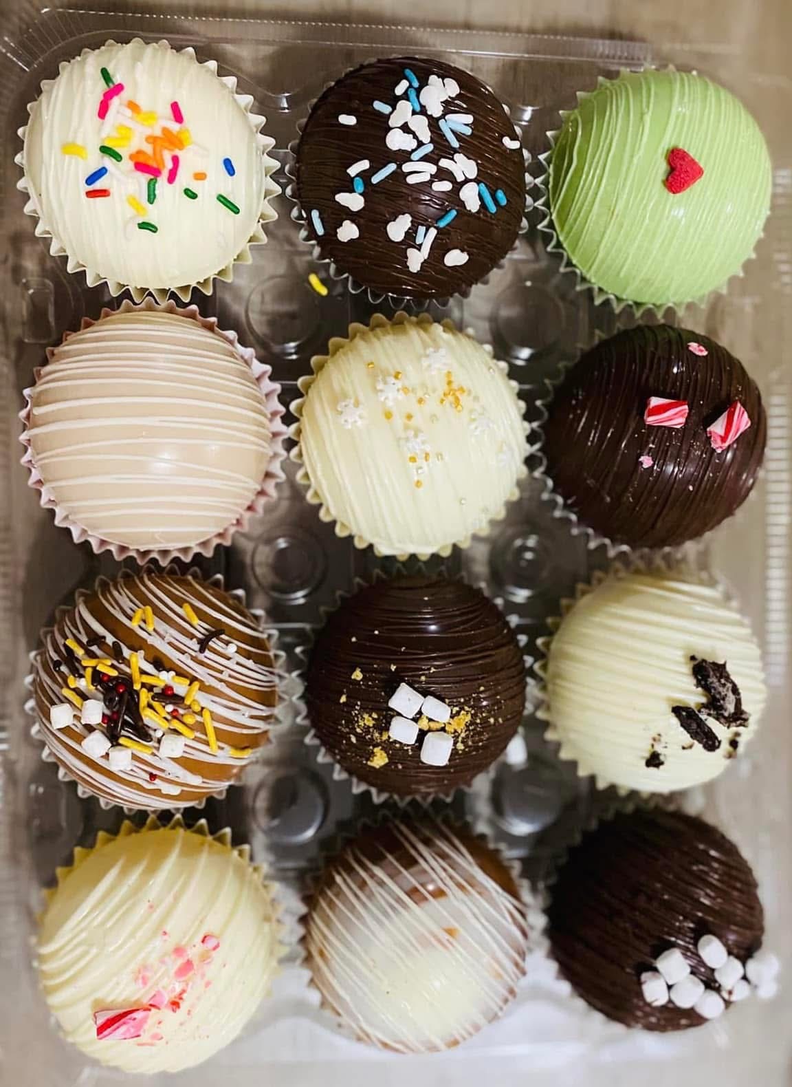 1 Dozen Hot Cocoa Bombs