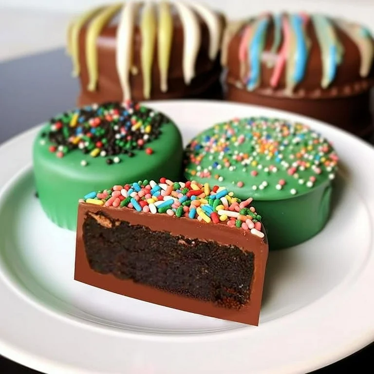 1/2 Dozen Chocolate Cake Pucks