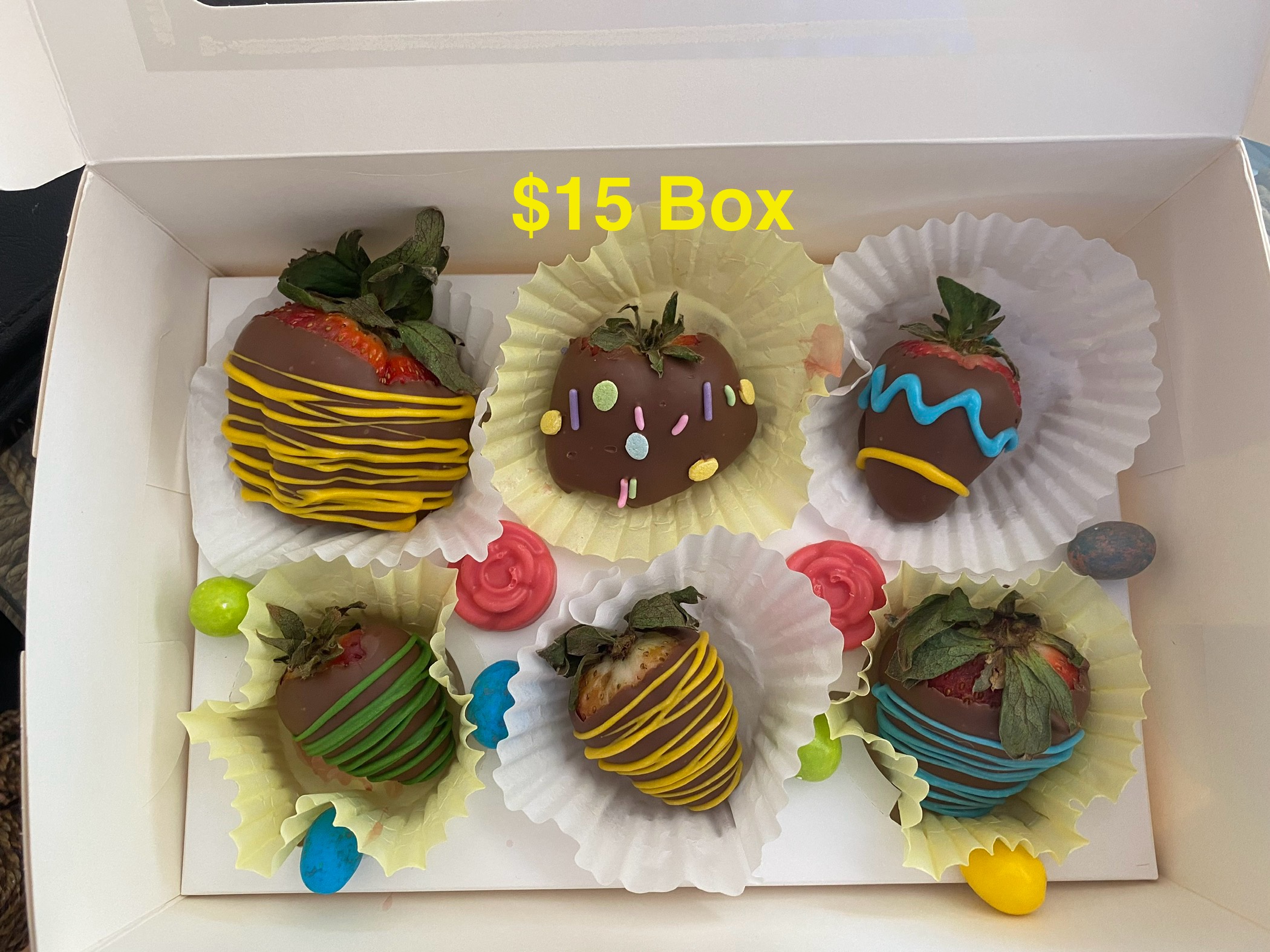 1/2 Dozen Chocolate Covered Strawberries