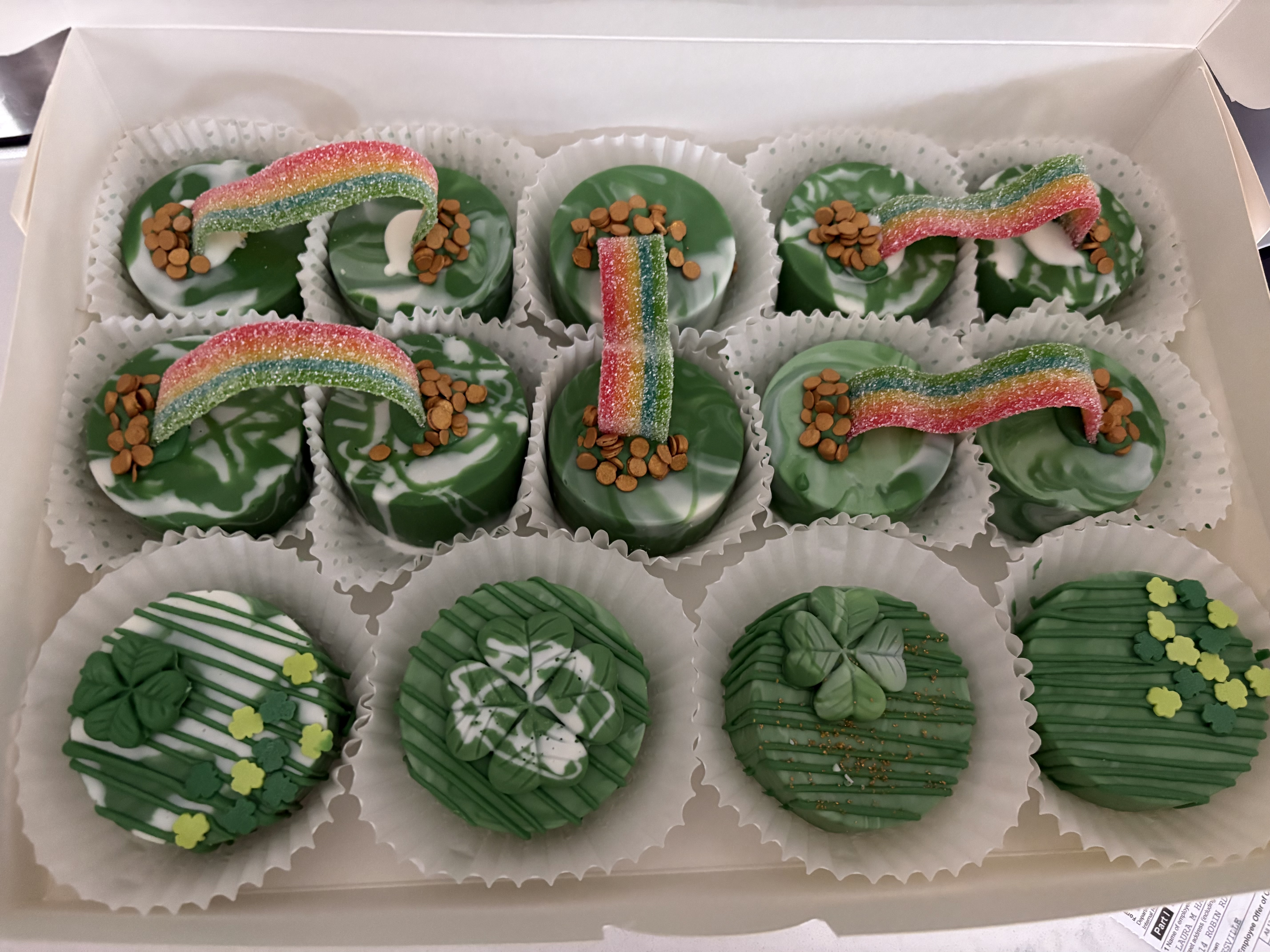 1 Dozen Chocolate Cake Pucks