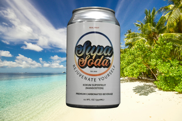 Kokum (Mangosteen) superfruit soda (4 pack)