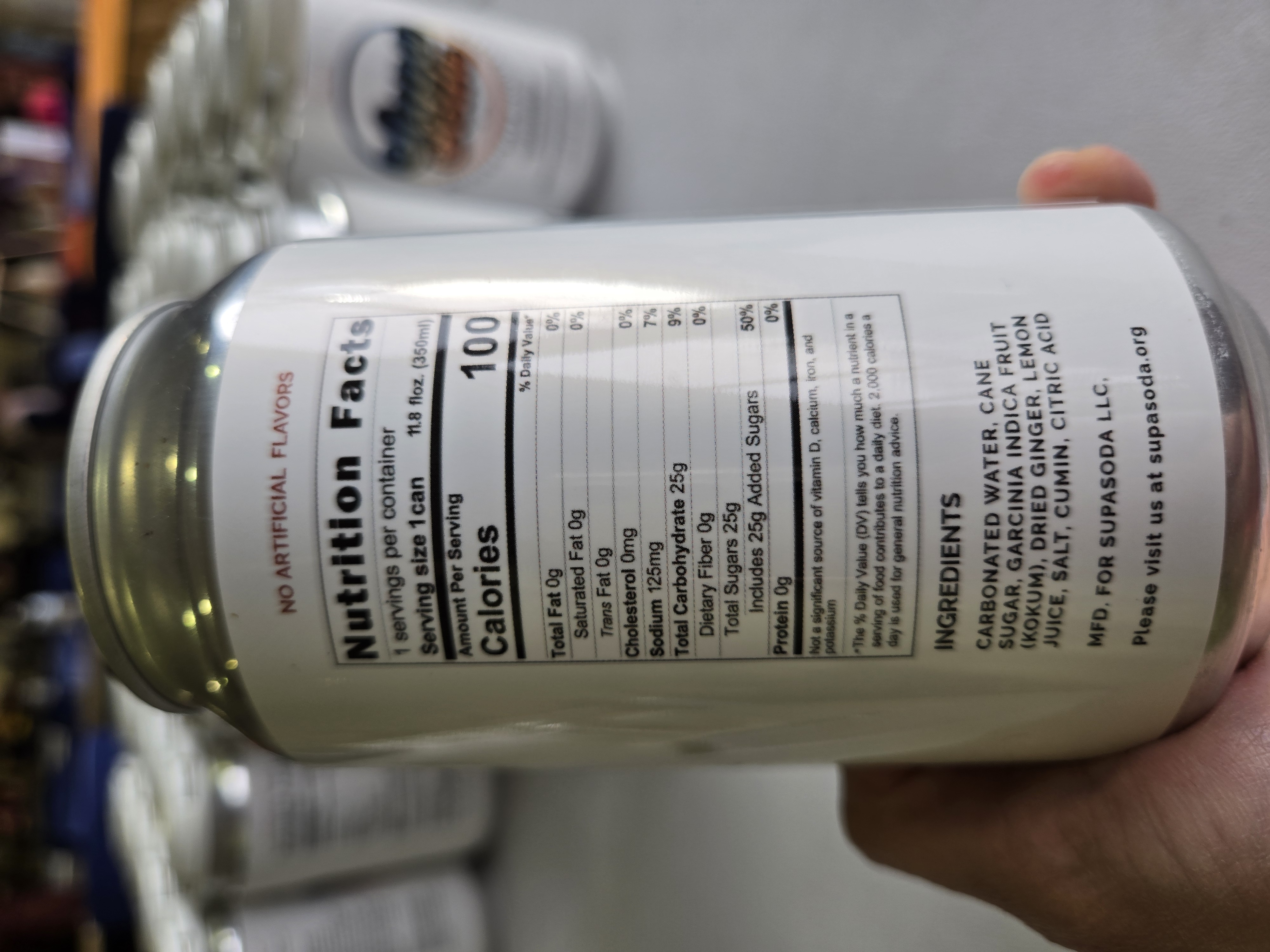 Kokum (Mangosteen) superfruit soda (4 pack)