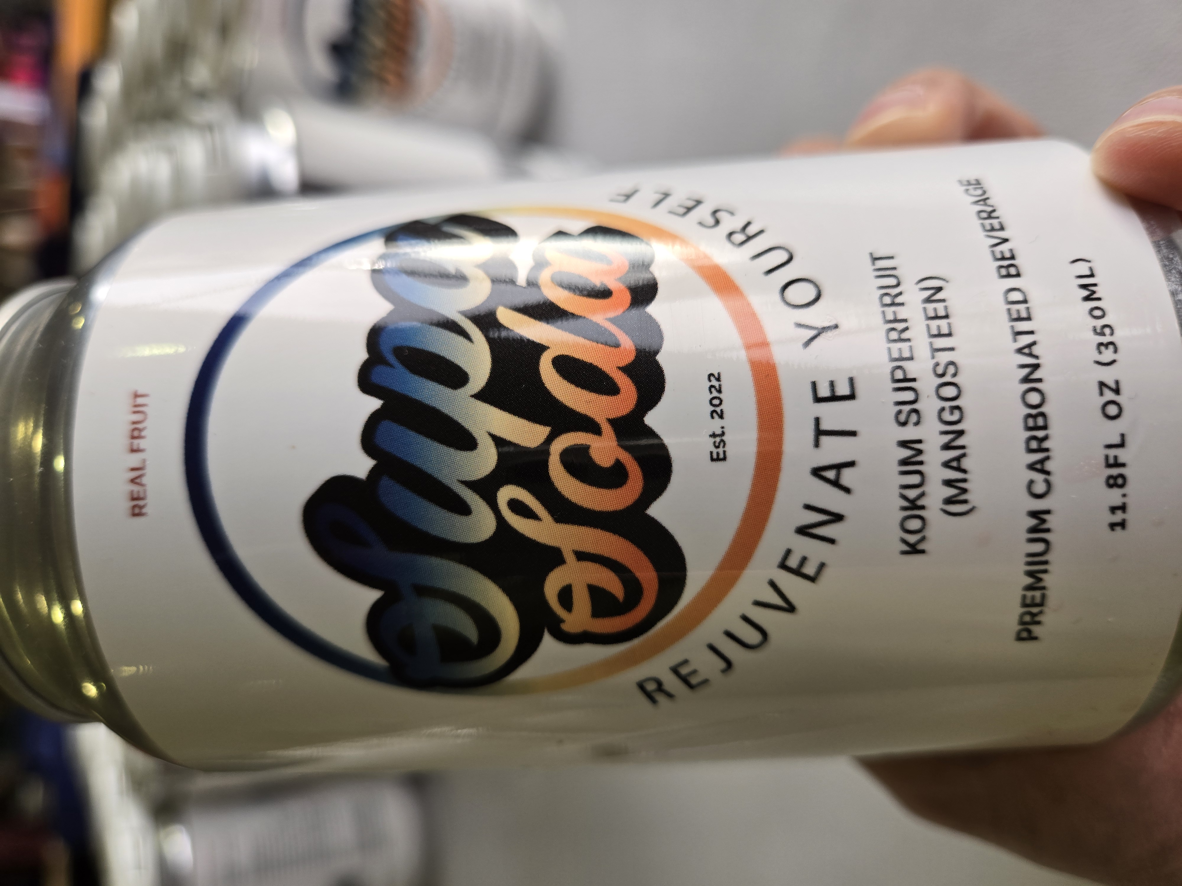 Kokum (Mangosteen) superfruit soda (12 pack)