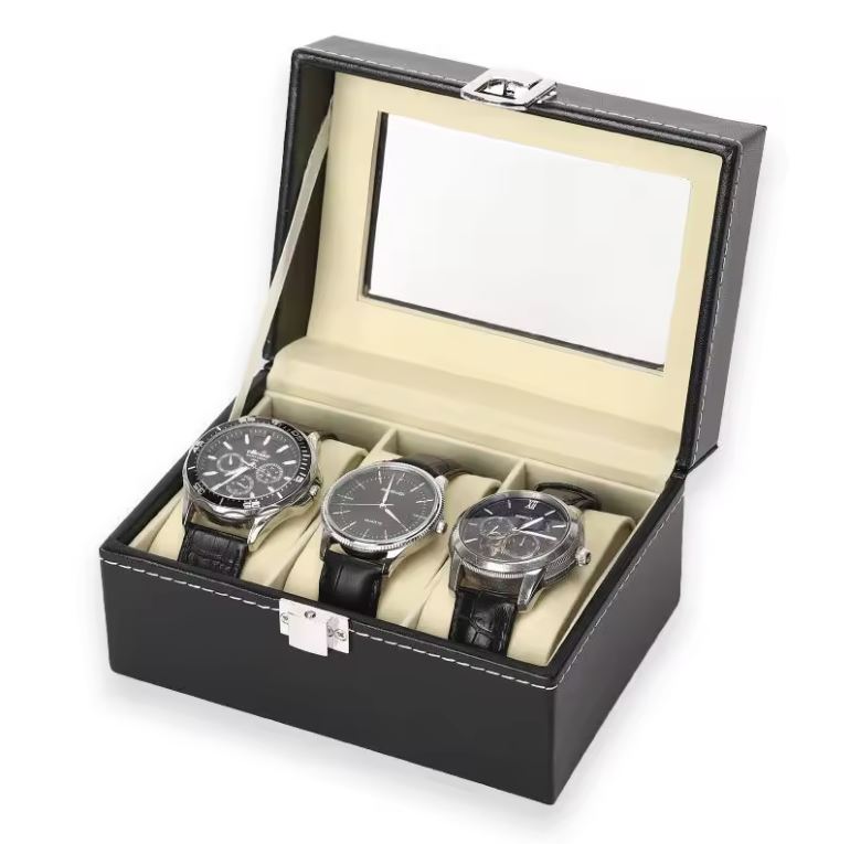 Organizador para tres relojes