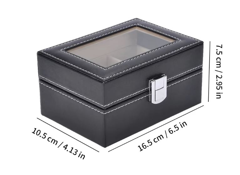 Organizador para tres relojes