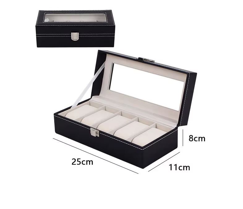 Organizador para cinco relojes