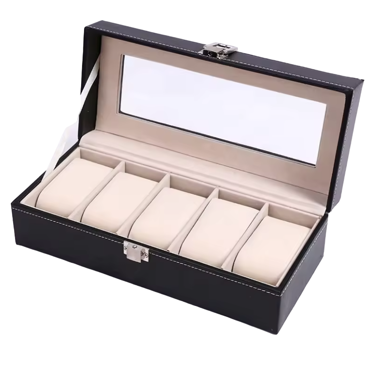 Organizador para cinco relojes