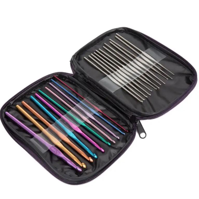 Agujas crochet set x 22