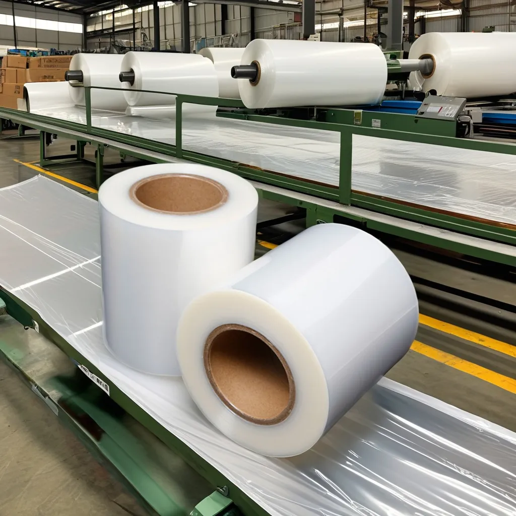Industrial Plastic Film Rolls
