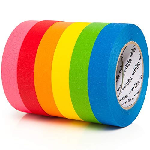 Colored masking tape set