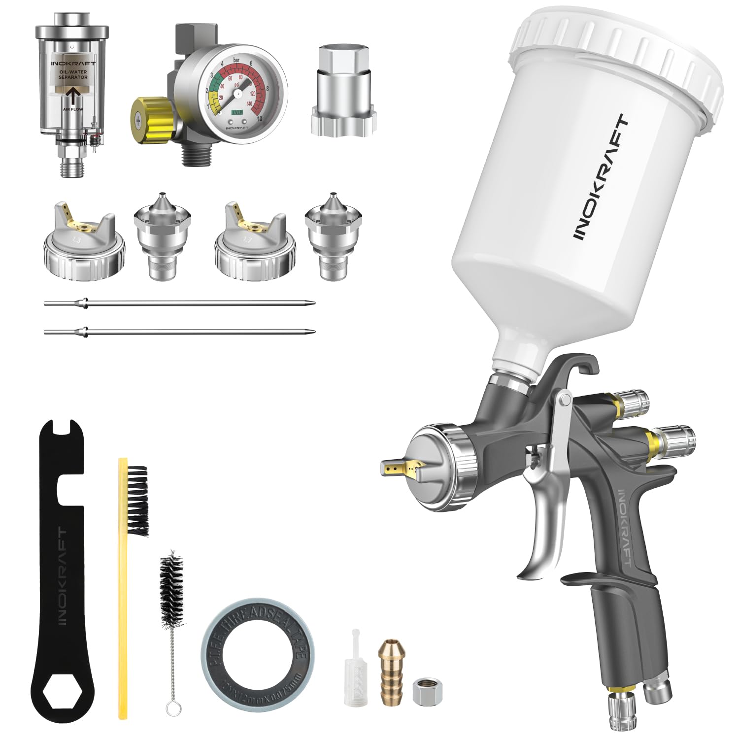 Air Spray Gun Kit