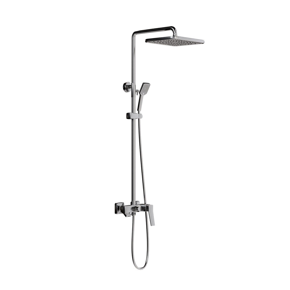 Chrome Shower Set