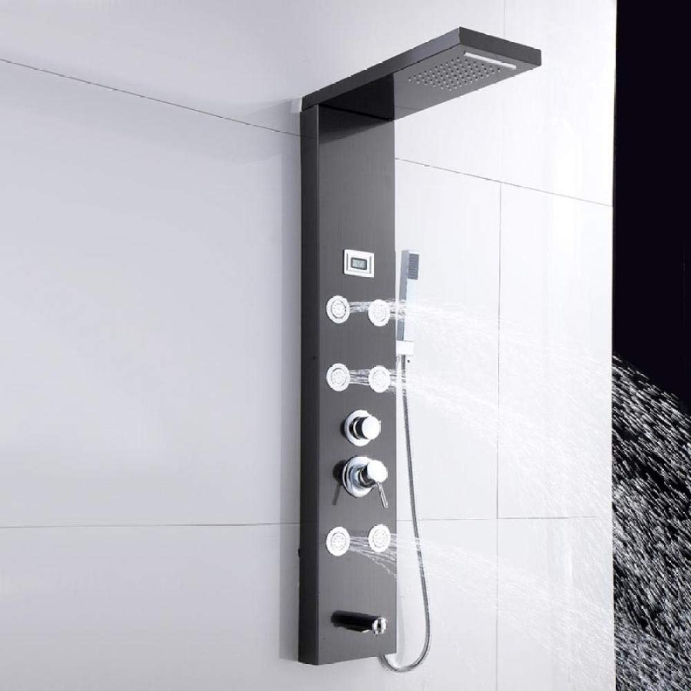Shower Panel Black
