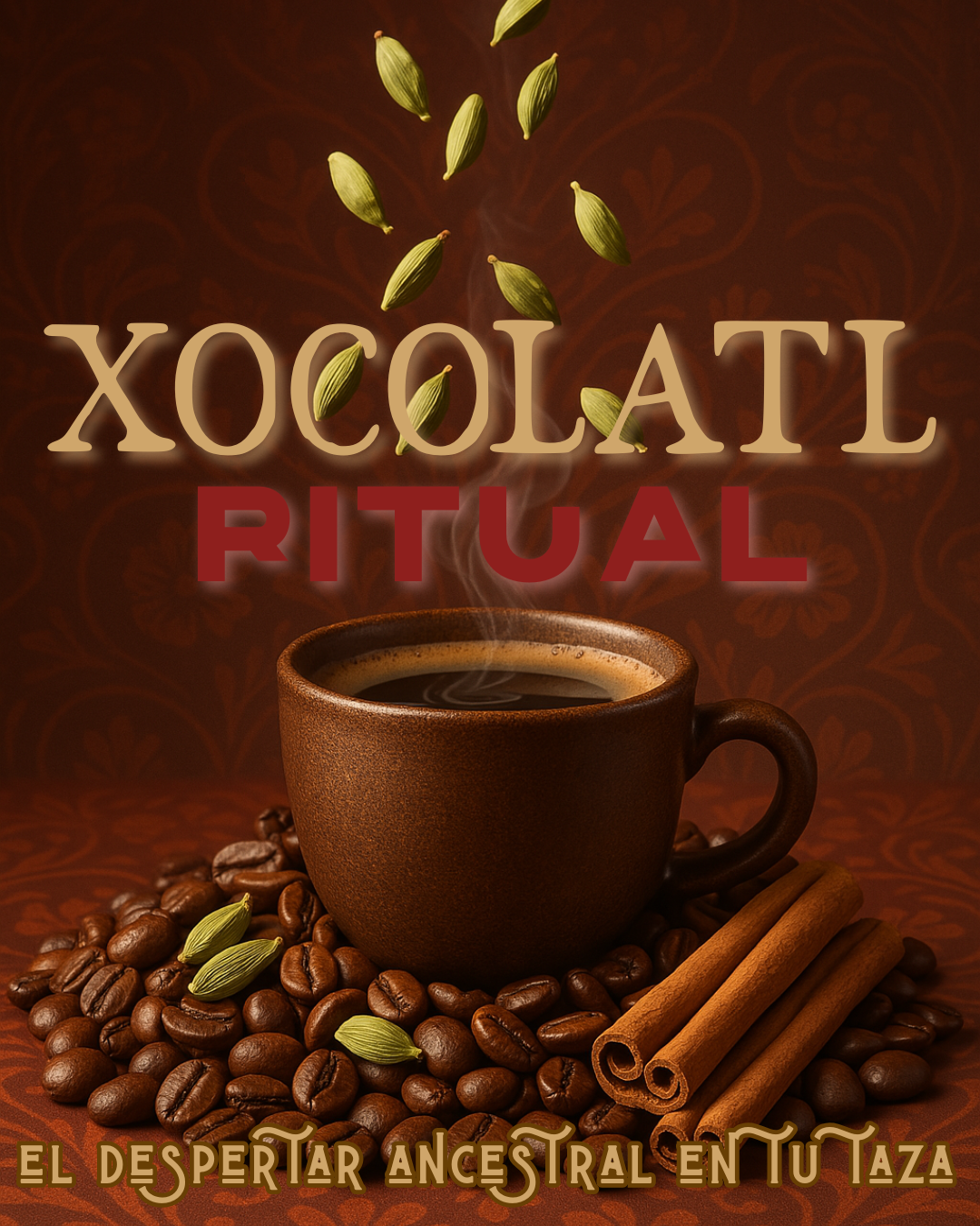 Xocolatl Ritual – Café con Cardamomo, Canela y Cocoa (Edición Oaxaqueña Especial)