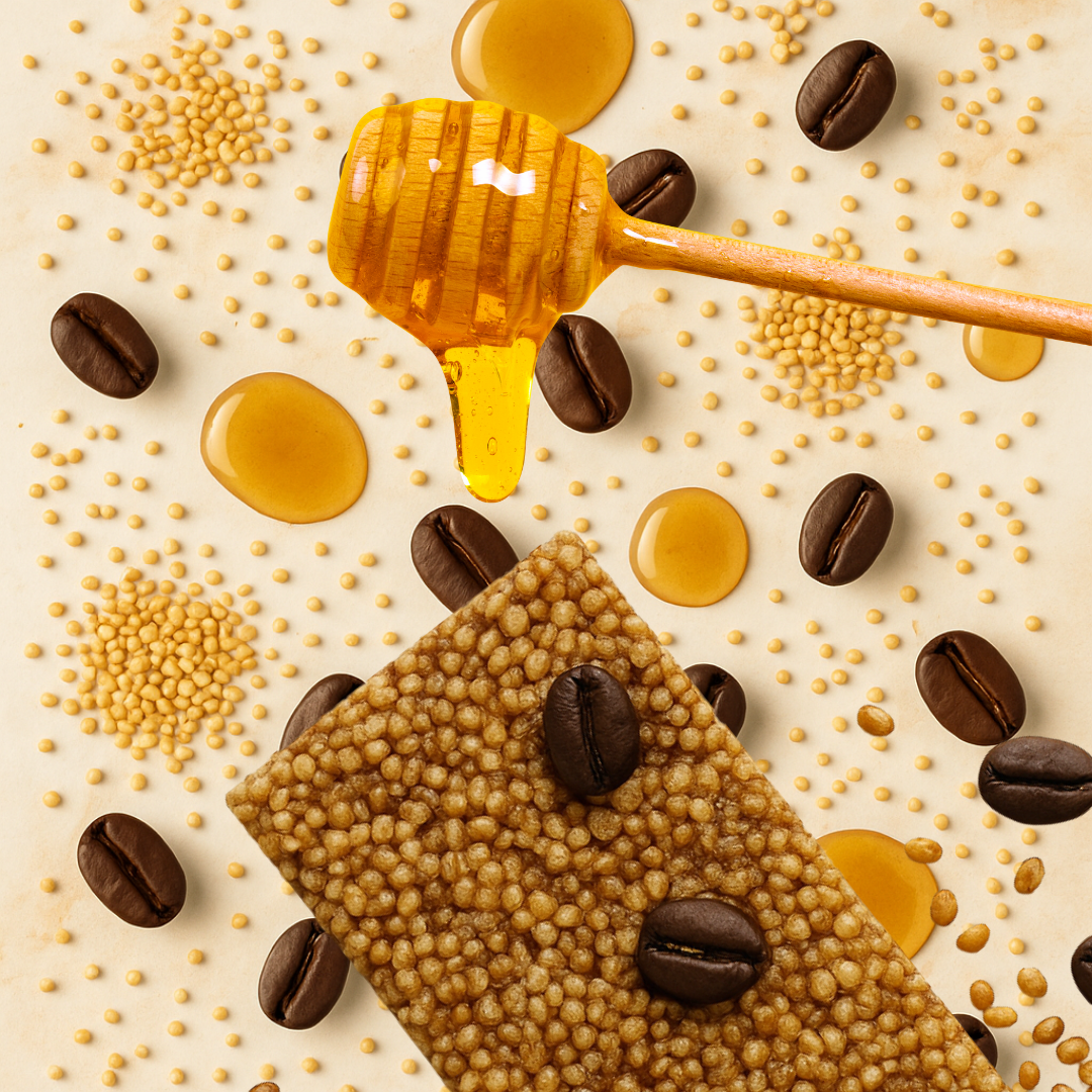 Barra de Amaranto Esquenda – Con Café y Miel Artesanal