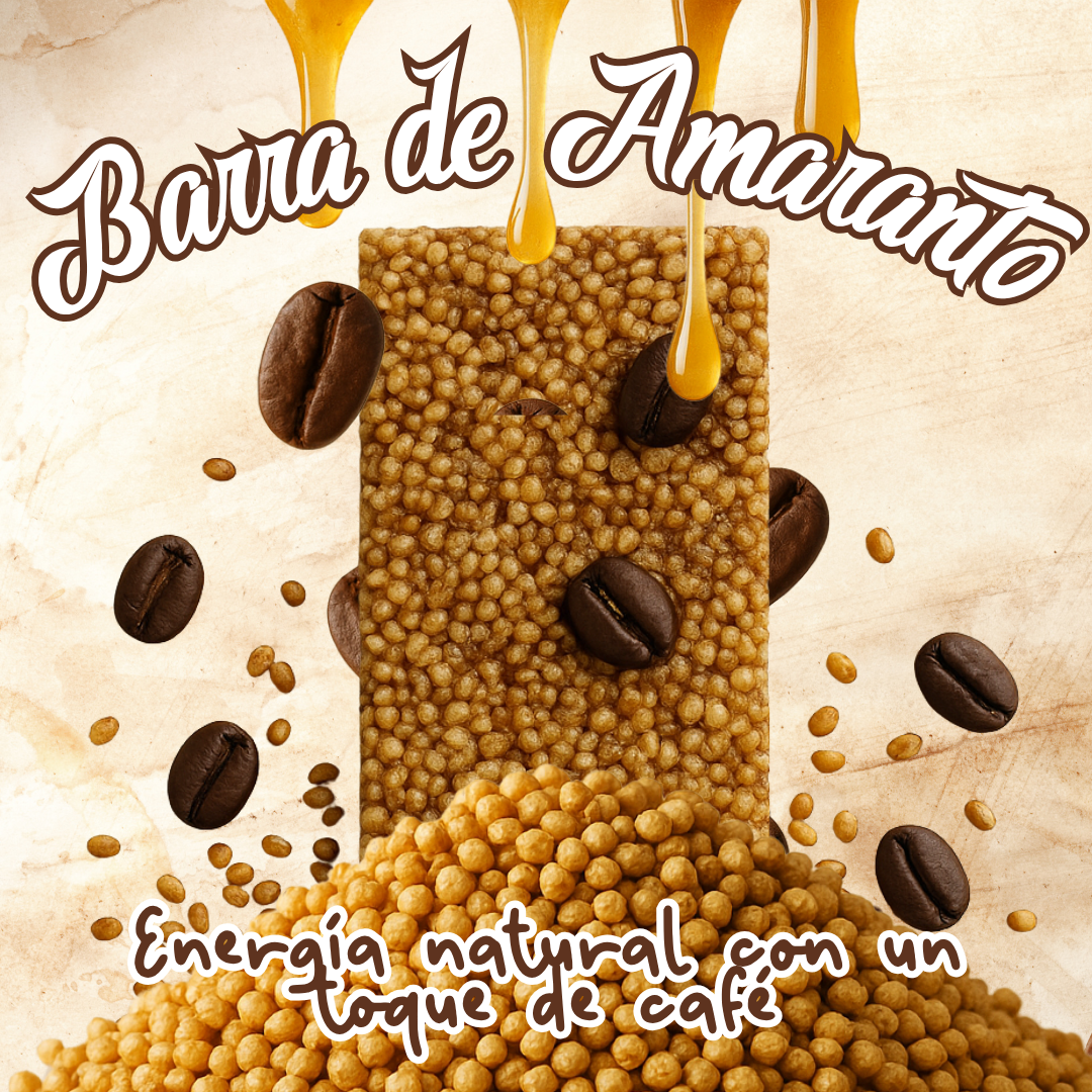 Barra de Amaranto Esquenda – Con Café y Miel Artesanal