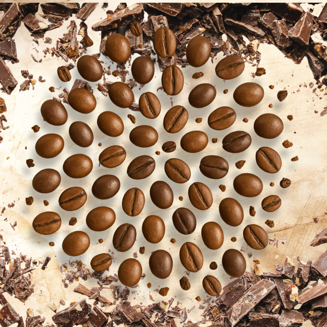 Granos de Café Artesanales con Chocolate con Leche – Snack Gourmet con Café Honey