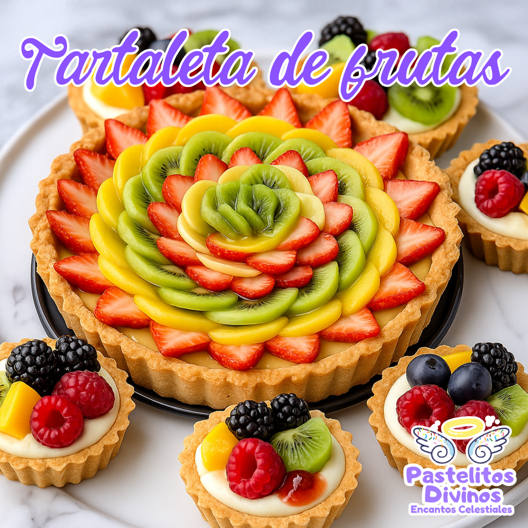 Tarta de Frutas Artesanal – Individual o Familiar | Pastelitos Divinos