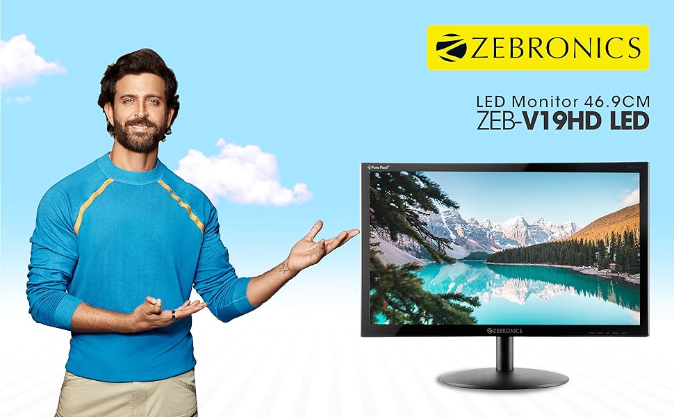 ZEB-V19HD-Led Monitor
