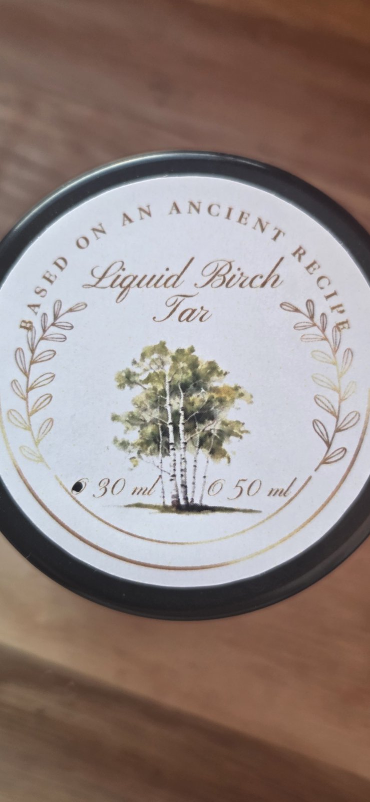 Beržo žievės degutas